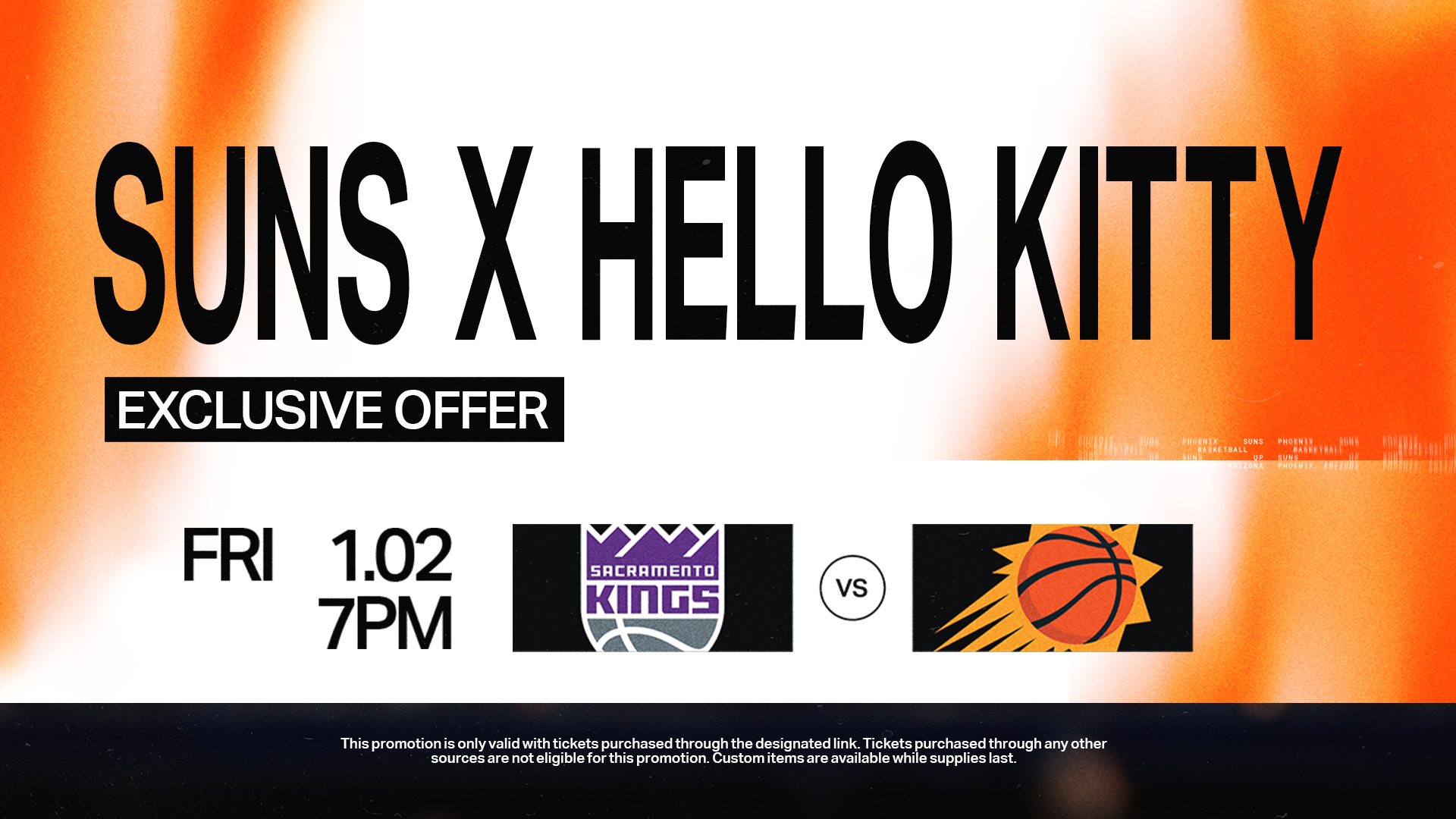 Suns X Hello Kitty