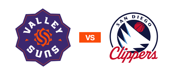 Valley Suns vs. San Diego Clippers
