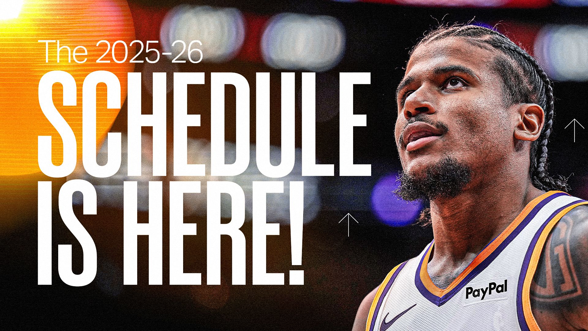 The schedule is Here!